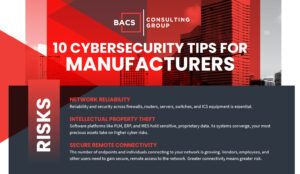 Cybersecurity Manufacturing